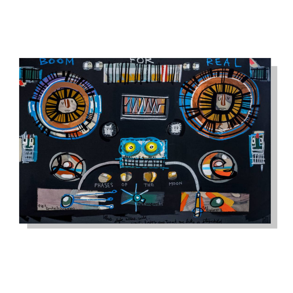 Boom For Real - Lebo 101 Series - Lebo Steel Mineral Print